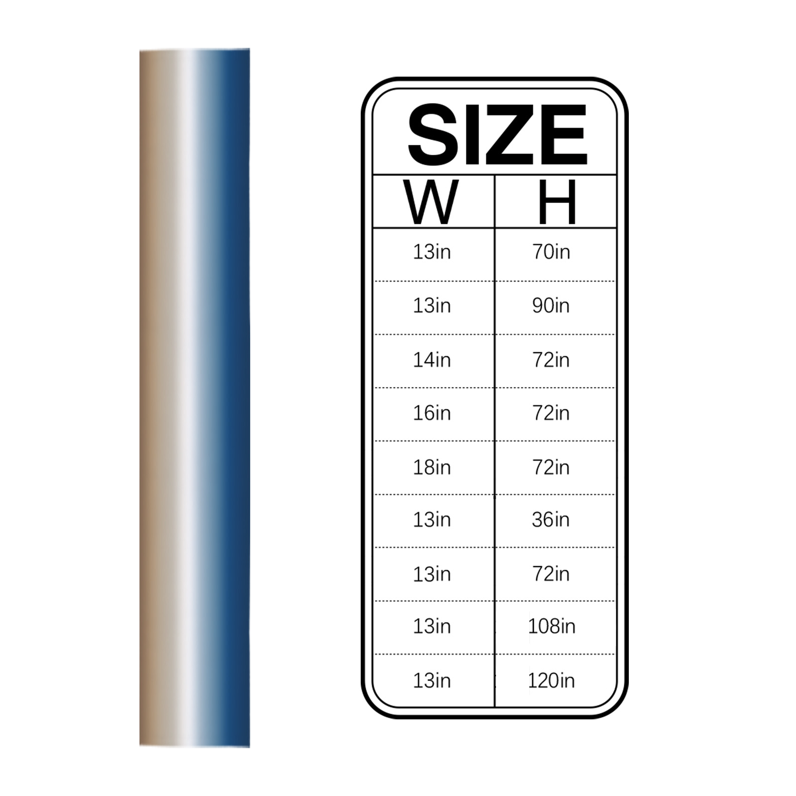 Ldtrchee Modern Ombre Colored, Table Runner 36 Inches, Abstract Ombre Blue Khaki Bed Runner Dresser Scarves Tabletop for Indoor Outdoor Parties/Ceremony/Banquet, 13"x 36"