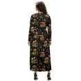 thumbnail image 2 of FKELYI Retro Mushroom Starry Print Womens Maxi Dress for Fall Casual Dress A-Line Tiered Flowy Long Sleeve Dresses with Side Pockets for Wedding Guest, 3XL, 2 of 6