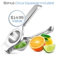 thumbnail image 4 of JoyTable  Bartender Kit - Cocktail Set Kit - Bartender Drink Mixer Shaker Bar Tool Set Gold 16 Piece Set + Stand, 4 of 5
