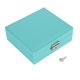 thumbnail image 3 of Caja para joyería Nikou de PU portátil 18 x 16 x 6,2 cm, 3 of 9