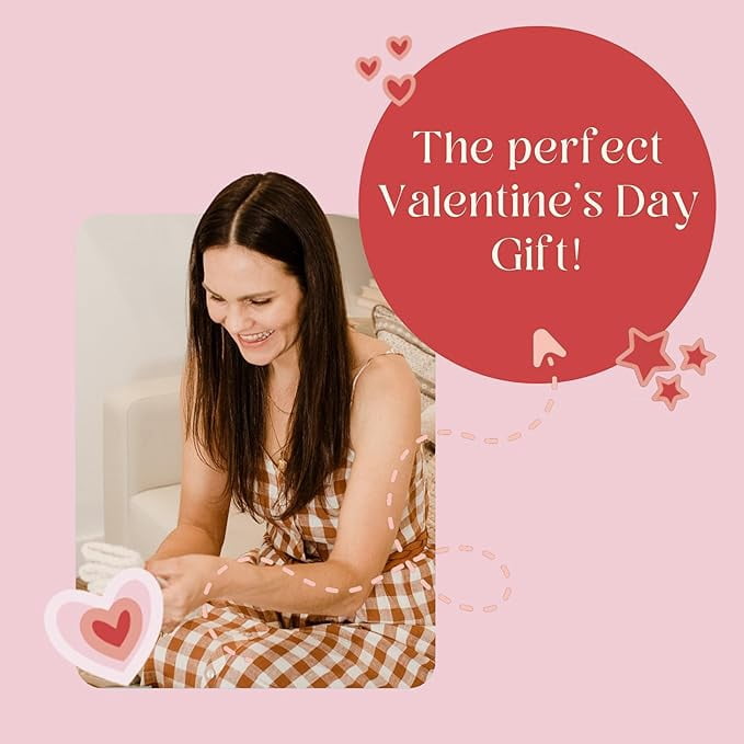 Unboxme Jar Candles Gift for Women, Thinking of You, A Virtual Hug in a Jar, Sweet Fig + Grapefruit 13oz Aromatherapy Candle, 60-80 Hour Burn with Gift Box