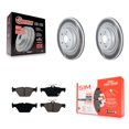 thumbnail image 1 of Transit Auto Rear Coated Disc Brake Rotors and Semi-Metallic Pads Kit for Car 2019-2024 Subaru Ascent KGS-102303, 1 of 11
