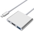 thumbnail image 3 of Tipo C Hub, 3 En 1 Estación De Acoplamiento USB C Portátil Para Teclado, 3 of 8