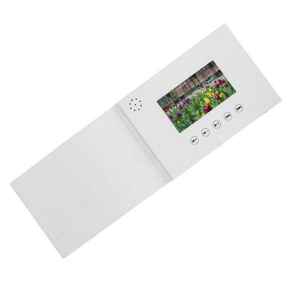 Tarjeta De Felicitación Electrónica, Video HD 720P, Pantalla Comercial Personal, Tamaño A5, Memoria De 128 M, Compatibilidad Con MP4 AVL MPEG, Moda Exquisita, Compatible Con