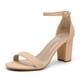 thumbnail image 1 of Dream Pairs Sandalias de tacón bajo con tiras para mujer Dream Pairs CHUNK, 1 of 6