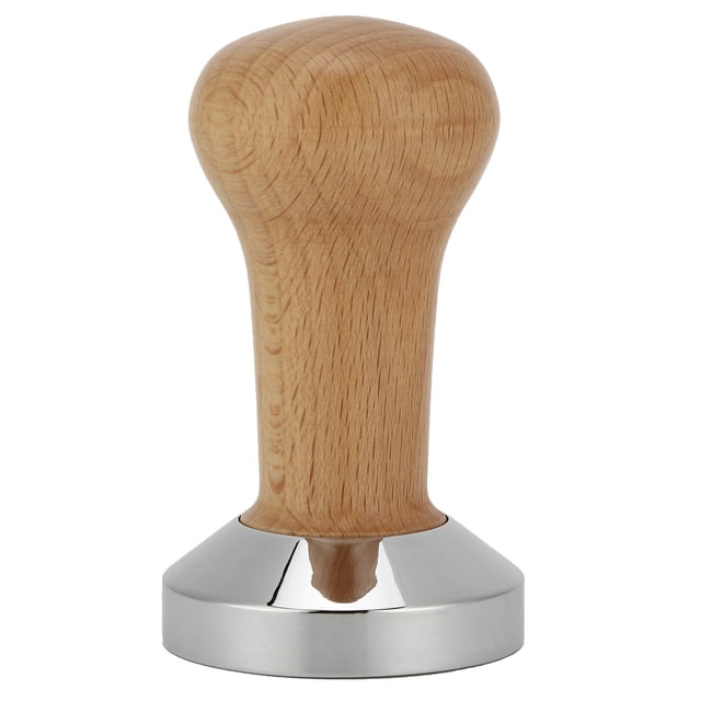 Profesional de madera café tamper polvo presionado martillo café accesorio para el hogar Oficina 53mm