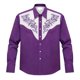 thumbnail image 4 of Camisetas de Navidad de Manga Larga de los Hombres Imprimir de Moda Casual Manga Larga Turndown Collar Blusa para Primavera Invierno Al Aire Libre Diario, 4 of 4