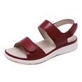 thumbnail image 2 of Summer Sandals Women Magic Sticker Sponge Massage Sandals Beach Shoes, 2 of 6