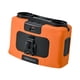 thumbnail image 4 of Ventilador de cintura portátil, pequeño ventilador silencioso con doble ventilación, ventilador de refrigeración recargable para mochileros, paseos, s Naranja 10000mAh, 4 of 9
