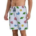 thumbnail image 2 of Naloa Sea Turtle Whale Men's Beach Shorts, Surfing shorts, Swim trunks, Quick Dry Swim Trunks for Surfing Beach Fun - XX-Large, 2 of 9