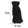 thumbnail image 3 of 3 almohadillas negras para pies de piano, funda protectora de tela de felpa, cubiertas para pedales de sostenido de piano, accesorios para instrumentos musicales., 3 of 5