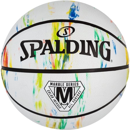 Spalding Marble Series Multicolor Outdoor Basketball