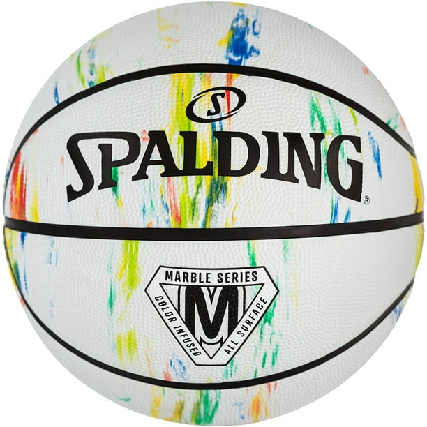 Spalding Marble Series Multicolor Outdoor Basketball - 28.5