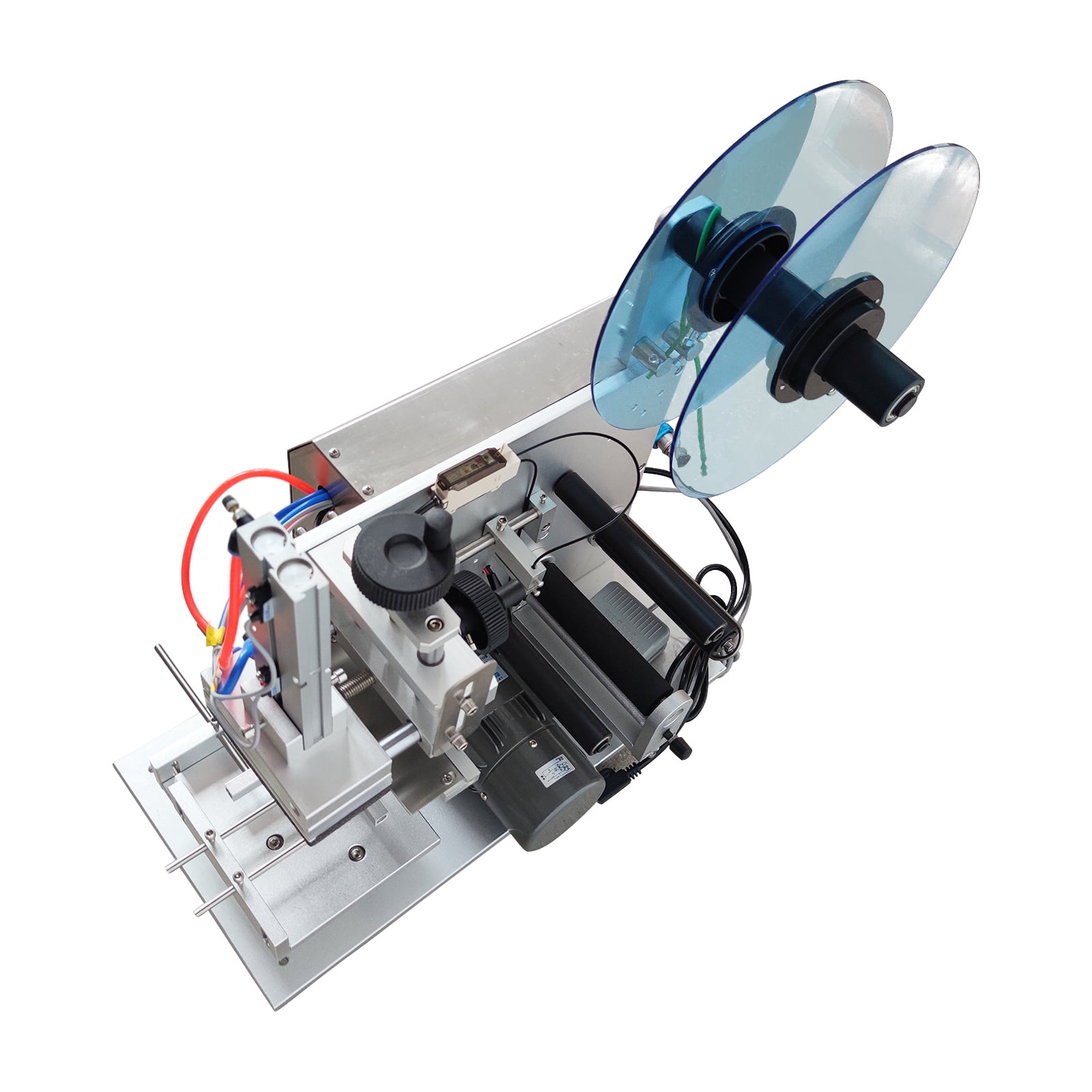 Semi-auto Flat Surface Labeler Bottle Labeling Machine 25-120mm Width 25-60mm Lenth 40-60 pcs/min 110V LT-60