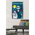 thumbnail image 2 of Disney Tim Burton's The Nightmare Before Christmas - Moonlight Chills Wall Poster, 22.375" x 34", Framed, 2 of 3