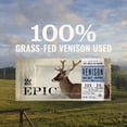 thumbnail image 3 of EPIC Venison Sea Salt and Pepper Bars, Keto and Paleo Friendly, Whole 30, 4 Count, 5.2 oz, 3 of 16