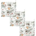thumbnail image 6 of Coolnut Robin Birds Red Berries Baby Muslin Washcloths Face Towel, 3 PCS Christmas Burp Cloths Cotton Wipes Infant Wash Cloth for Newborn Boys Girls 12x12 inches, 6 of 6