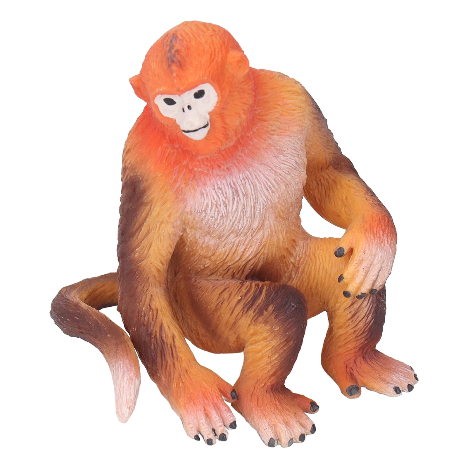 Plastic Golden Monkey Figurine, Golden Monkey Figurine Toy Multipurpose