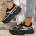 thumbnail image 5 of CHICVOMEY Comfort Casual Chunky Sneaker for Women Slip-On Walking Shoes Breathable Fashion Sneaker Lightweight Tennis Sneaker for Work Runing Walking, 5 of 7