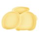 thumbnail image 1 of Platos bebe, platos infantiles antideslizantes con ventosas, platos para niños pequeños, manteles individuales infantiles, platos bebe de silicona, plato dividido para lavavajillas sin BPA, horno micr, 1 of 5