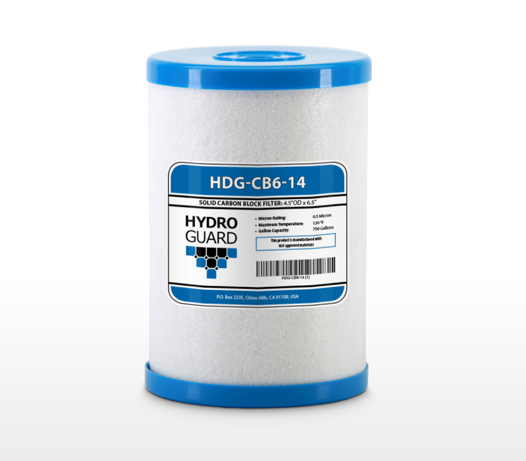 Hydro Guard HDGCB614 CB6 Carbon Block Water Filter Replacement