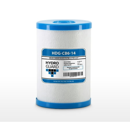 Hydro Guard HDG-CB6-14 CB6 Carbon Block Water Filter Replacement