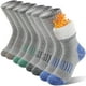 thumbnail image 1 of Calcetines de senderismo Sandsuced de lana merino para niños de 8 a 12 años, 4 pares, 1 of 7