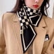 thumbnail image 5 of Bufanda de punto de combinación completa de moda de otoño e invierno, bufanda decorativa de lana pequeña, orejas pequeñas tejidas, 5 of 6