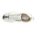 thumbnail image 4 of Vintage Havana Womens May Espadrille Metallic Lace Up  Athletic Sneakers Ca, 4 of 5