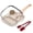 White 3 Cup, variant on Corlekala 4-Cup Egg Pan with Lid Nonstick Egg Frying Pan Breakfast Skillet for Breakfast, Pancake, Hamburger, Burger, Sandwiches Induction Compatible White