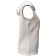 thumbnail image 4 of Chaleco George Talla G Polar con Capucha Blanco, 4 of 4