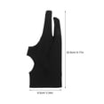 thumbnail image 2 of KAKOWELY 4Ud Guantes Para Dibujo Artístico De Dos Dedos Negros Con Antideslizante Y Antimancha, 2 of 7