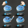 thumbnail image 5 of Automóvil de Control Remoto Minibus Inteligente Interactivo Gesto Inteligente Que Sigue el Control Remoto, Juguetes de Control Remoto Autobús de Escritorio con Evitación de Obstáculos para Niños Jugar, 5 of 5