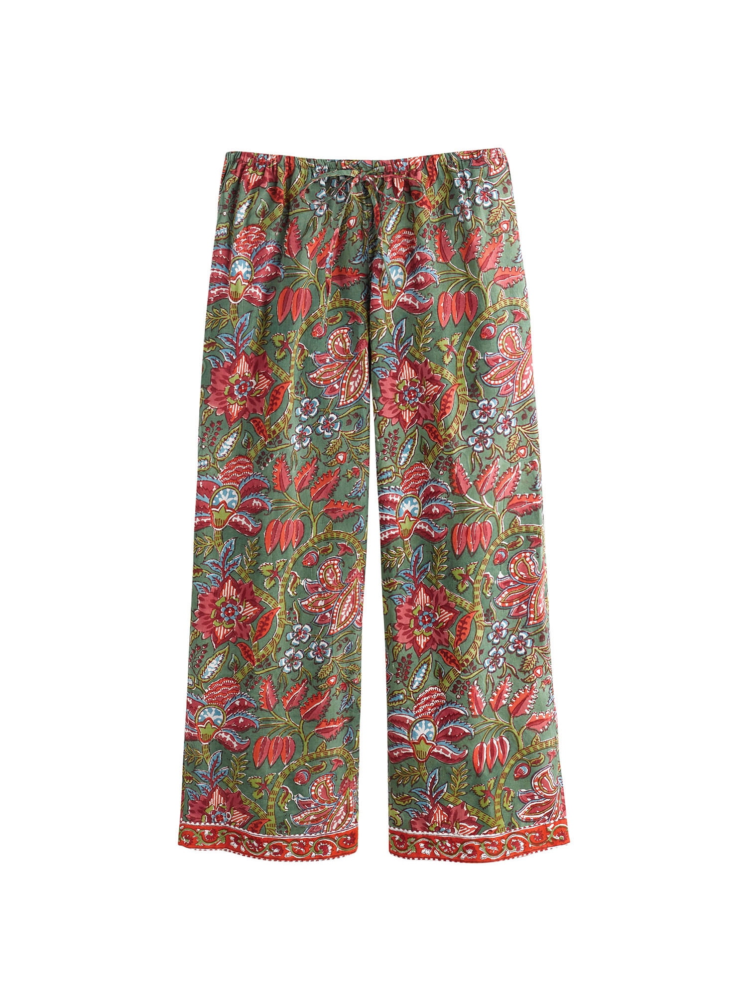 floral pj pants