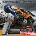 thumbnail image 4 of HOMETALL 1:18 Fast RC Cars for Adults - 38+ KPH Off Road Remote Control Car - High Speed RC Monster Truck 4x4 All Terrain, 4 of 8