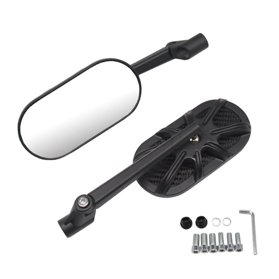Motorcycle Rear Mirrors for Scooter E-Bike Electromobile Convex Rear View Mirror High-Definition Back Side Mirror