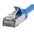 thumbnail image 4 of Monoprice Cat7 Ethernet Patch Cable - 2 Feet - Blue | Network Internet Cord - Flexboot RJ45 Stranded 600Mhz S/FTP CMX Pure Bare Copper Wire 26AWG - Entegrade Series, 4 of 6
