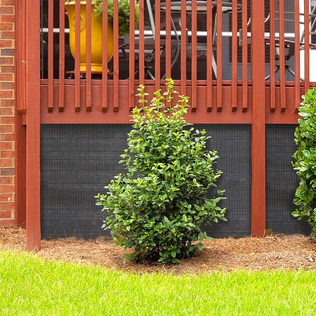Garden Craft 24 in. H x 5 ft. L Gray Steel Hardware Cloth with 1/4 in. Openings, Wire Mesh Fence