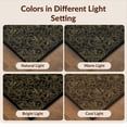 thumbnail image 7 of Design&I 6'x9' Ultra Soft Area Rug, Bamboo Sofa Snake Vintage Boho Damask Gothic Bird Motif Scroll None Fluffy Washable Non Shedding for Guest Room Bedroom Living Room, 7 of 7