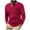O-417 Red, variant on Beige Man Long Sleeve Tops Color Block Blouses for Man Turtle Neck Lounge Fish Net Plain Summer Fall Shirt Button Up 2026 Clothing Y2K M