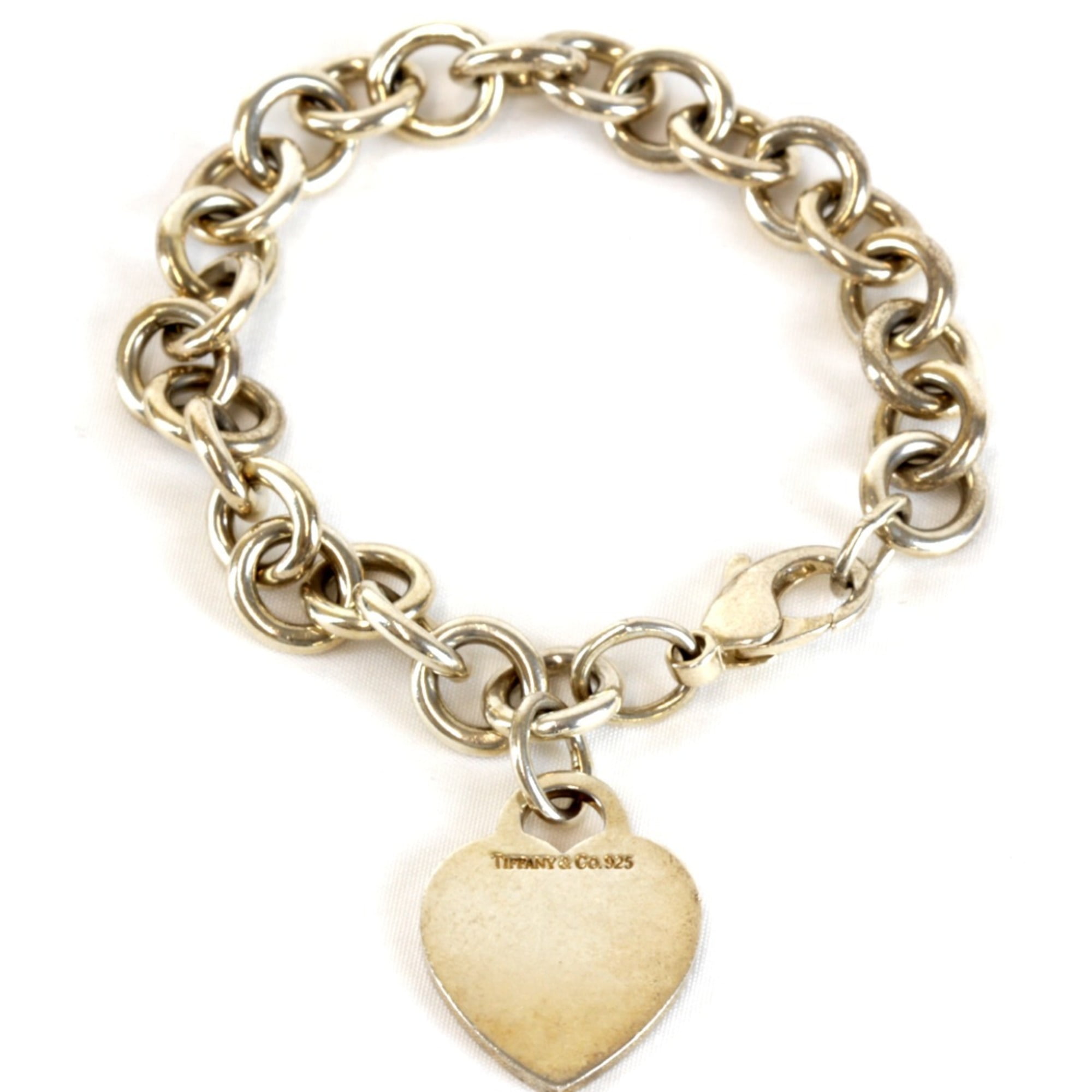 Pre-Owned TIFFANY & Co. Return to Bracelet, Silver, Women's (Fair)