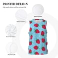 thumbnail image 3 of Sikiie Strawberries Basketball Jersey Reversible Men's Mesh Athletic Sports Shirts Training Practice S-4XLXX-Large, 3 of 6
