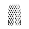 thumbnail image 4 of Cagogo Women Polka Dot Capri Pants Elastic Waist Loose Casual Summer Vacation Shorts with Pockets Flowy Beach Lounge Trousers, White M, 4 of 5