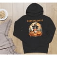thumbnail image 5 of Happy Halloween Brittany Spaniel Witches Hat Pumpkin Carving Hoodie Unisex Merch Hoodies Brittany Dog Lover Gifts Idea - 02019, 5 of 6