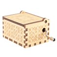 thumbnail image 3 of Caja de música de madera, respetuosa con el medio ambiente, saludable, duradera, fácil de operar, caja de música de madera tallada, exquisita única para nios para regalos de LYUMO Cajas Musicales, 3 of 6