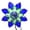 BLUE, variant on Home & Garden Illuminarie Gem Flower Stake Solar Outdoor Decor 3701.2.3 Blue