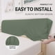 thumbnail image 4 of Funda para Respaldo de Cama Easy-Going Jacquard Elástica Verde Grisáceo para Cama Individual, 4 of 7