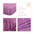 thumbnail image 4 of Juego de Sábanas Queen Size 2800 Hilos Extra Suave Premium Textura Rayada Soft Nature, 4 of 5