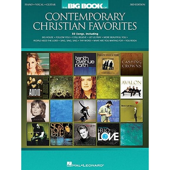 Pre-Owned The Big Book of Contemporary Christian Favorites (Paperback) by Hal Leonard Corp (Creator)