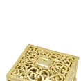 thumbnail image 2 of 12PCS Hollow Candy Box Plastic Candy Case Container for Wedding Bridal Shower SuppliesGold Square, 2 of 4